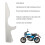 Garde-chaîne Monkey 125 125cc 2018-2023 Argent 5