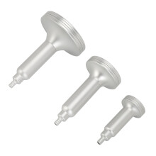 3 pièces Têtes de grattage à ventouse sous vide - Gua Sha en métal