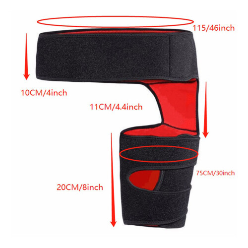 Stabilisateur de hanche et de cuisse - manchon en polyester 1