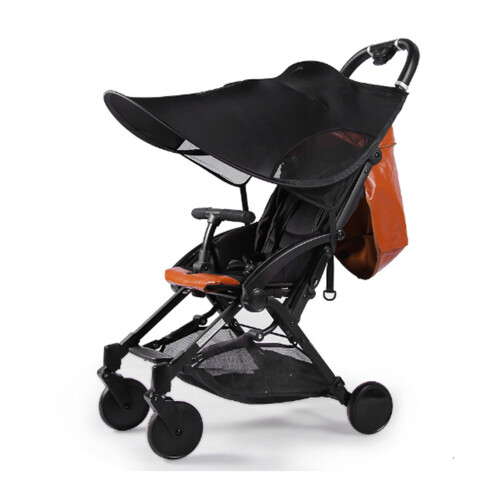 Universal Baby Stroller Sun Shade Rain Canopy Breathable Cotton Shield