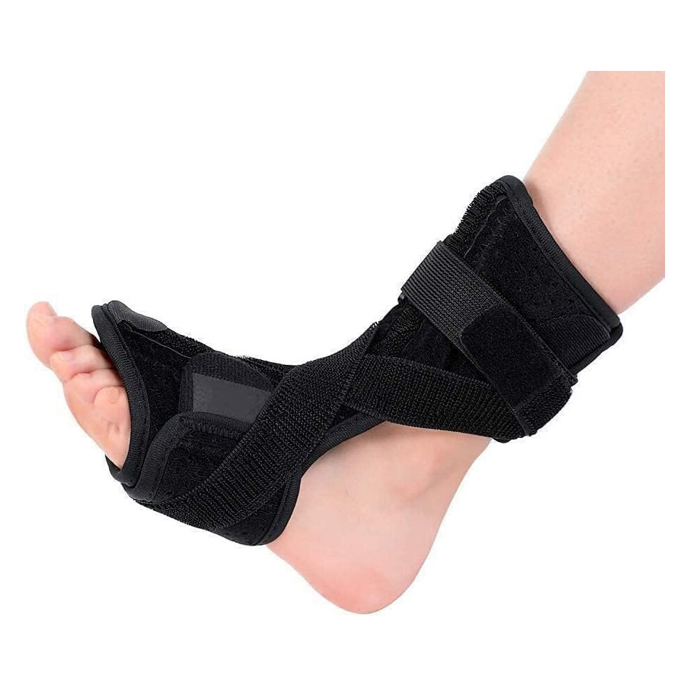Plantar Fasciitis Splint, Ankle/Foot Orthosis, Elevation Splint With Massaging Roller Ball For Achilles Tendonitis