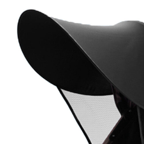 Universal Baby Stroller Sun Shade Rain Canopy Breathable Cotton Shield 2