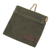 Große Hundekeks-Tasche mit Hüftclip, OD-Grün, Oxfordstoff