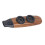 Flauto kazoo a due fori, respiro regolabile, colore legno 11