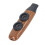 Flauto kazoo a due fori, respiro regolabile, colore legno 12