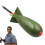 Fishing Bombs Rocket-Shape Feeder For Swimbait Bait Cage Float Launcher Green M 1