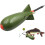 Fishing Bombs Rocket-Shape Feeder For Swimbait Bait Cage Float Launcher Green M 5