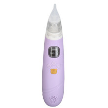 Aspiratore nasale viola: aspirazione a 3 livelli, 400 mAh
