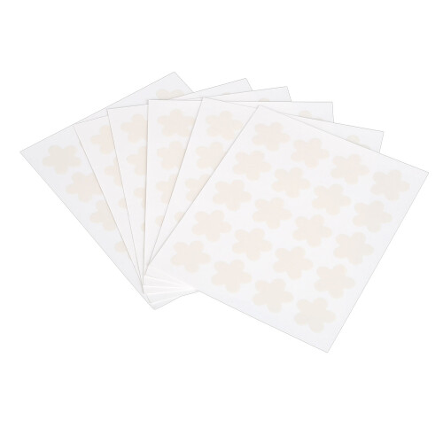 120 pièces Autocollants de détection UV 1,5  1,5 cm ColorChange 2