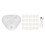 White Electric Moxa Box with 20 Pads, Compact and Rechargeable 2