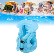Kleinkind- Schwimmhilfe mit aufblasbarem Schwimmanzug, Schnellverschluss, Kleinkinder-Schwimmling für Kinder im Alter von 3–8 Jahren, mittl