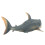 Modèle de requin de simulation - jouet en plastique réaliste 12