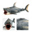 Modèle de requin de simulation - jouet en plastique réaliste 6