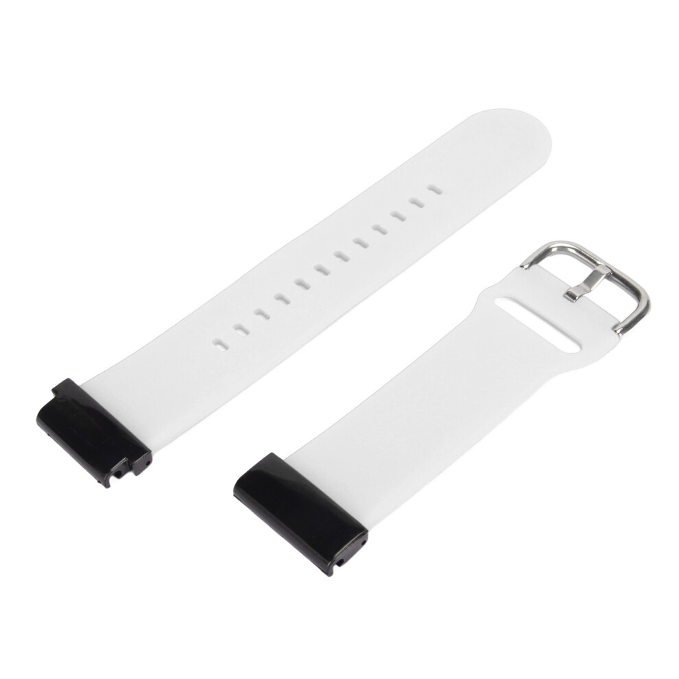 26Mm Silicone Watch Strap For Fenix 7X/6X/5X & Vertix 2 White 5051336115345