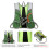 Sac d'hydratation 2 L, 40  22  5 cm, nylon vert 4