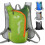 Sac d'hydratation 2 L, 40  22  5 cm, nylon vert 6