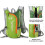Sac d'hydratation 2 L, 40  22  5 cm, nylon vert 5
