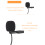 Lavalier Lapel Microphone for Computer, Noise Cancelling, 3.5mm 4