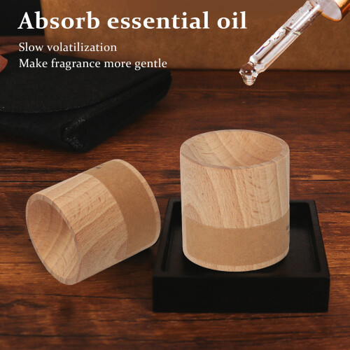 Ätherisches Öl Holzdiffusor Kleiner Ätherischer Öl Aromatherapie Beech Diffusor für Trainingshilfe 2