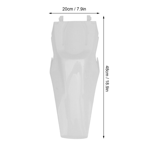 Garde-boue arrière ABS blanc pour FE250 FE350 FE450 1