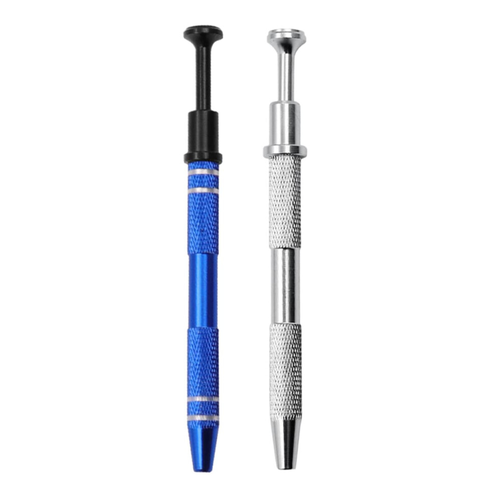 Screw Pickup Tool Pack Of 2 Aluminium Alloy Chip Extractor, Chip Puller For Electronic Components 6276012253848