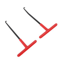 Lightweight Motorcycle Exhaust Spring Puller - T Handle Hook for Easy Removal