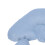 Cuscino per testa e corpo per neonati in cotone, dinosauro blu 11