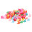 100 pezzi di mini fermagli per capelli a forma di farfalla, in plastica colorata. 1