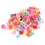 100 pezzi di mini fermagli per capelli a forma di farfalla, in plastica colorata. 8