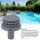 2 pezzi 11070 11072 Connettore per cestello dello skimmer della piscina, plastica 5