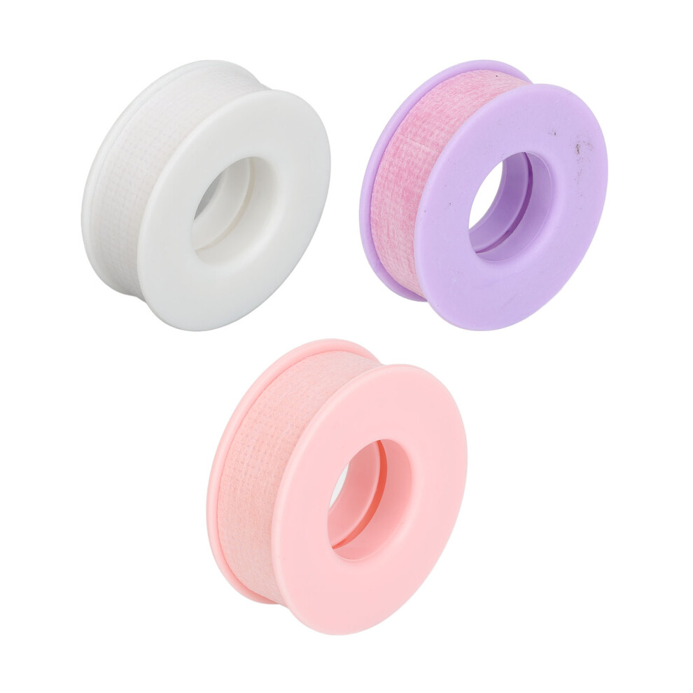 3PCS Breathable Lash Tape, Soft Thin Eyelash Extension Isolating Tape