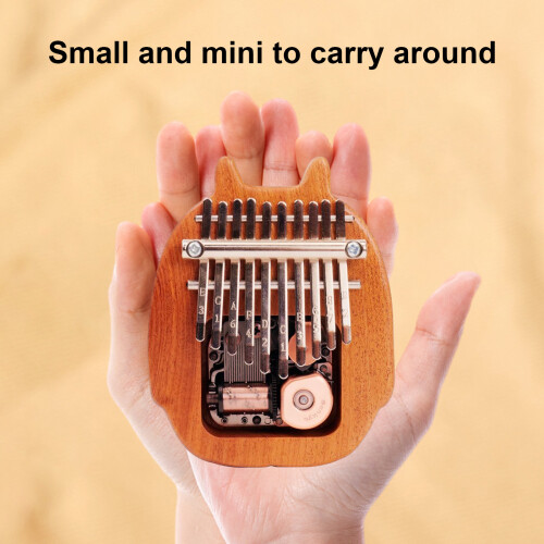 Kalimba de 10 teclas, 12.09.52.1 cm, Chinchillas 1