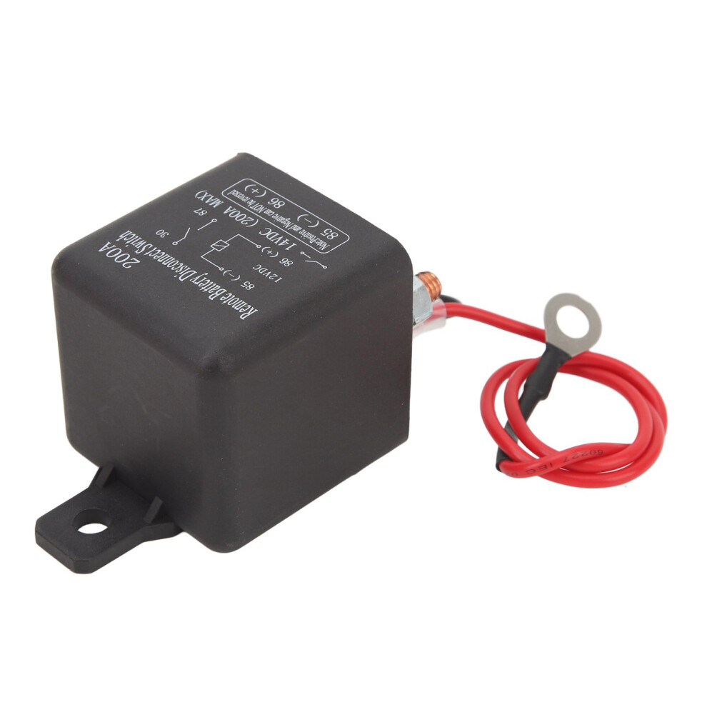 Energy Efficient 12V 200A Battery Disconnect Switch - Remote Operated 4941336131753