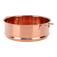 Grille à vapeur à double oreille 139 g 19,3 6,5 cm or rose