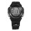 Relojes digitales 50m 43x16mm Negro PU 3
