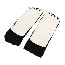Taekwondo Foot Protection For Karate Breathable Moisture Absorbing Wear Resistant Adjustable Straps Training Gear