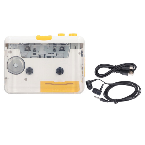 Convertidor de cassette a MP3 alimentado por USB/batería 1