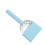 Pala per lettiera per gatti grande ABS bianco e blu 4.9oz 11