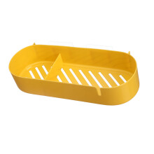 Étagère murale de drainage en PP, 27 10 5,5 cm, 100 g