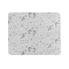 Serviette pour animaux en PVA 66 43 cm avec boîte de rangement, en fût