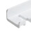 Gancho de enchufe ABS 0.8oz 23g Montaje de pared blanco 5