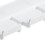 Gancho de enchufe ABS 0.8oz 23g Montaje de pared blanco 7