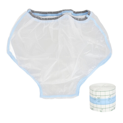 Intimo impermeabile da doccia in PVC, unisex, bambini 1