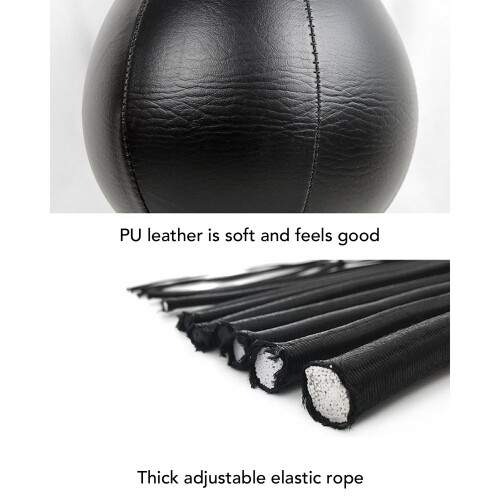 Double End Punching Ball with Adjustable Cord | PU Leather Speed Bag 2
