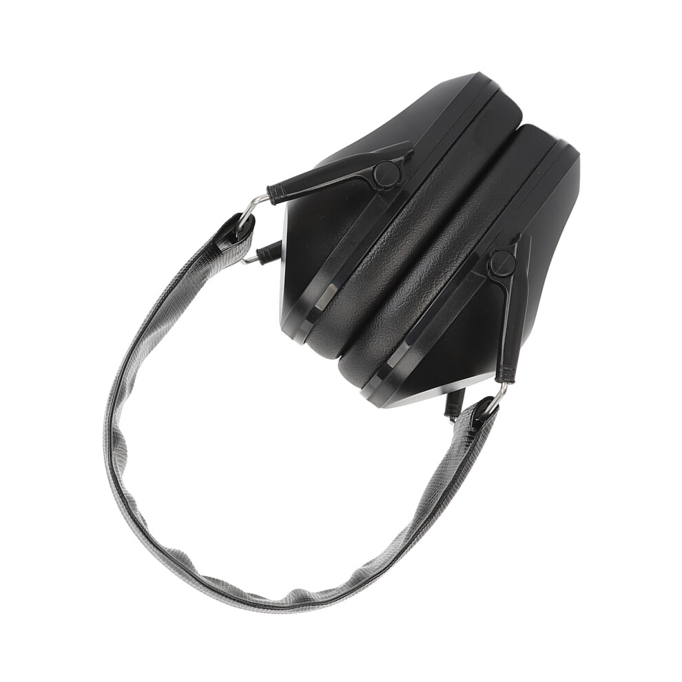 Black Folding Soundproof Earmuffs - Noise Cancelling Ear Protection 4911336138700