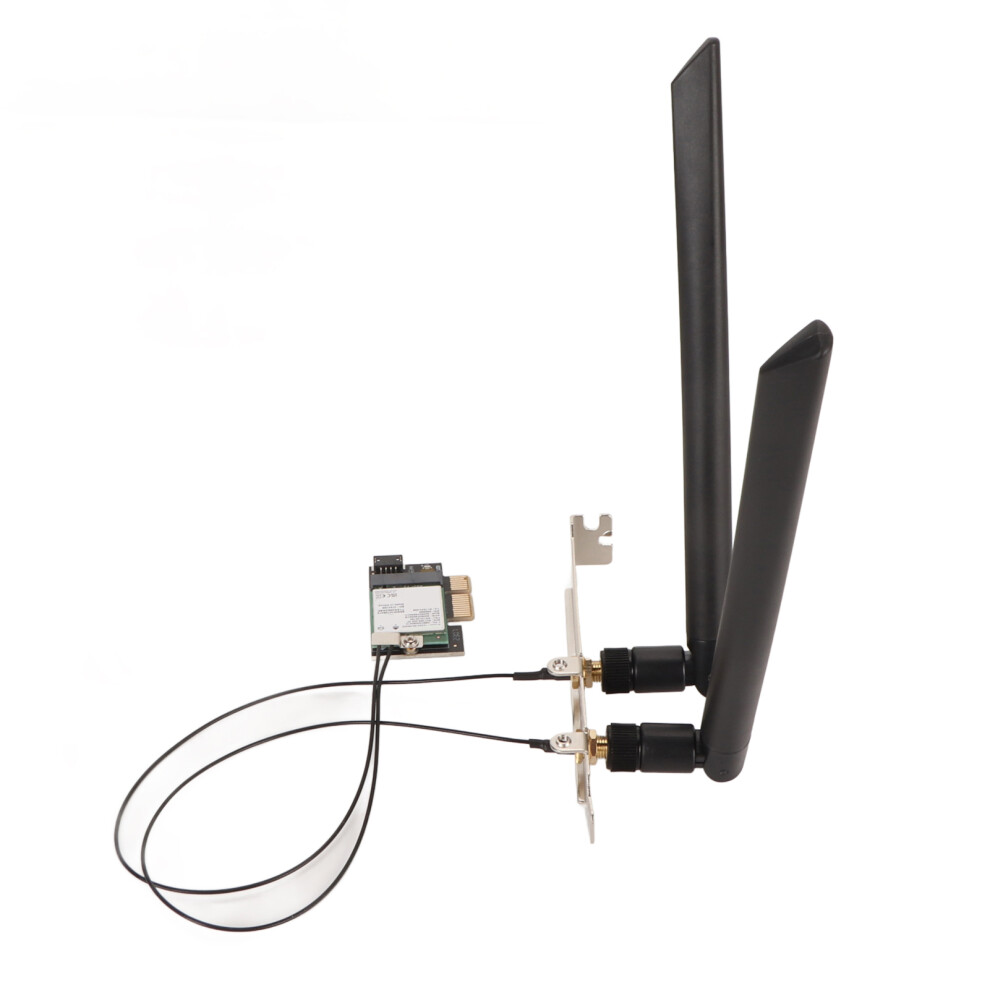 Ax210ngw Wifi 6E Pcie Card 5374Mbps Bluetooth 5.2 Antenna 8021336139365