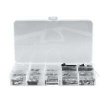 Kit de 12 types d'amplificateurs et douilles DIP 20 broches LM324N LM358P
