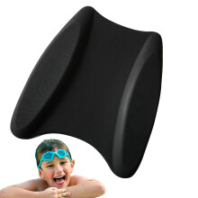 Bading Kickboard Black, Portable Pool Swim Board For Adults And Children, Lap Swimming Training Aid, Snorkeling Practice Board