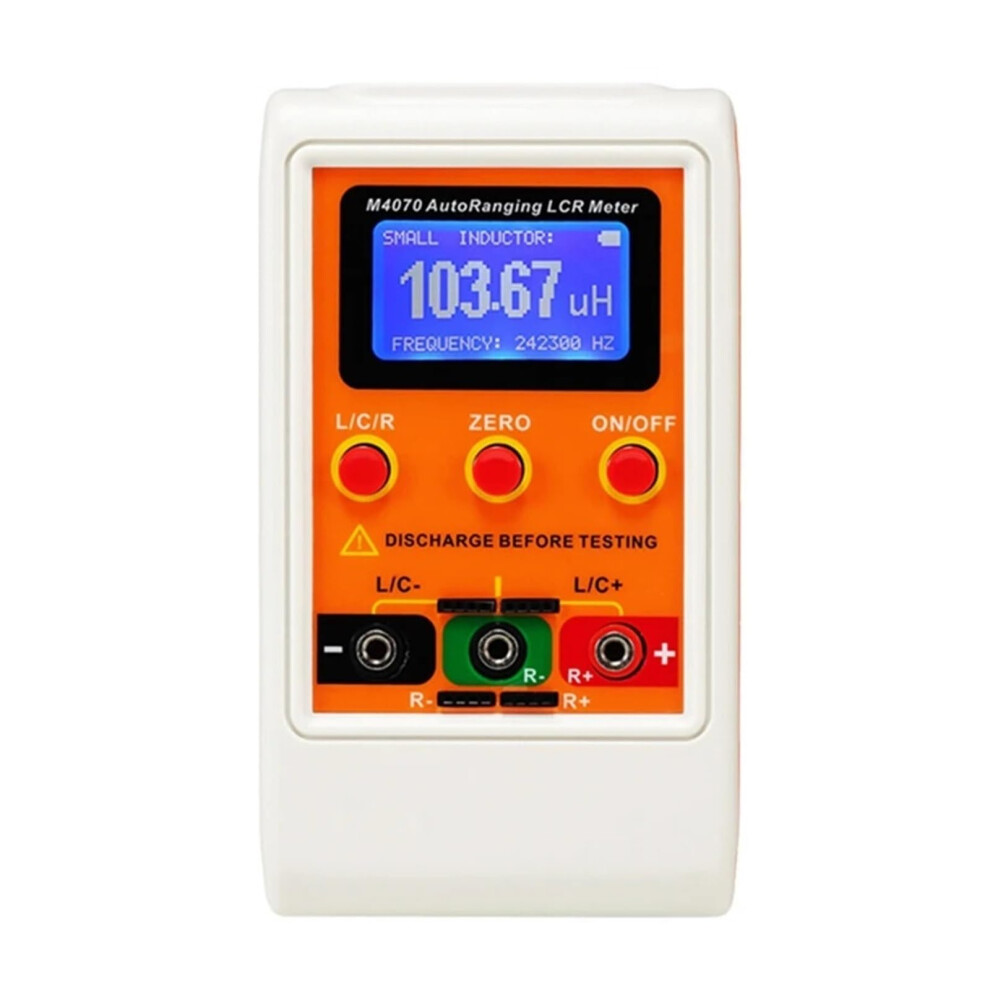 Lcr Meter Autoranging Lcr Bridge Gauge Lcd Rechargeable Digital Capacitance And Inductance Meter M4070 100H 100Mf 20Mr 6947110885834
