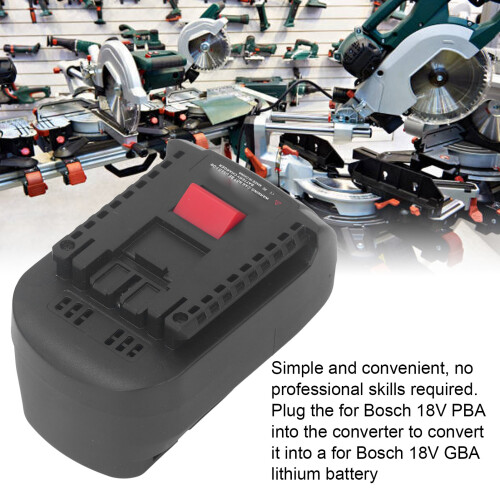 Convertisseur de batterie au lithium 18V ABS PBA vers GBA 2